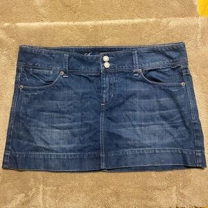 Vintage Y2k American Eagle Denim Mini Skirt